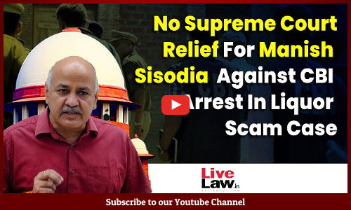 No Supreme Court Relief For Manish Sisodia Against CBI Arrest In Liquor Scam Case [VIDEO]
