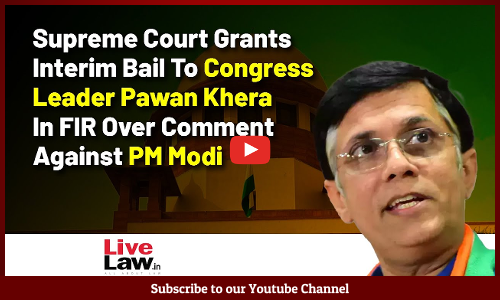 Supreme Court Grants Interim Bail To Congress Leader Pawan Khera In FIR Over Comment Against PM Modi [VIDEO]
