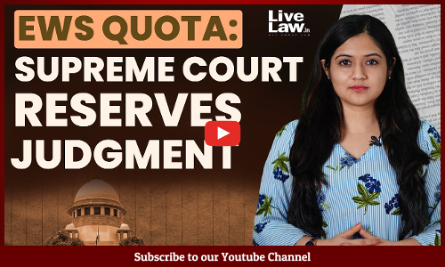 EWS Quota : Supreme Court Reserves Judgment On Pleas Challenging 103rd Constitutional Amendment [Video]