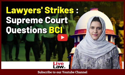 Amendment To Rules On Bar Associations Calling Strikes Under Consideration : BCI To SC [Video]