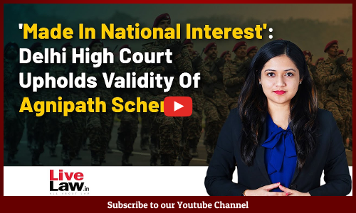 Made In National Interest: Delhi High Court Upholds Validity Of Agnipath Scheme [VIDEO]