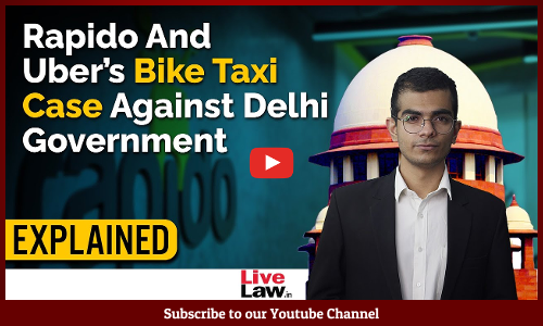 SC Stays Delhi HC Order Allowing Bike Taxis In Delhi, Questions Low Insurance For Drivers and Riders [Video]