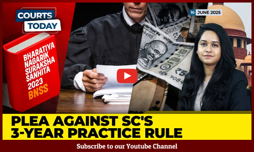 SCs 3-Year Practice Rule Challenged | Amtek Group Promoters PMLA Case | S.107 BNSS [VIDEO]