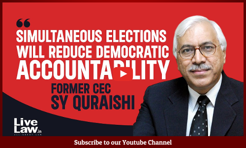 One Nation, One Election | Problems Far Outweigh Benefits : Former Chief Election Commissioner SY Quraishi