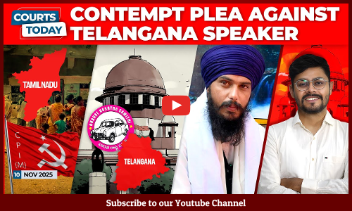 MLA defection in Telangana| SIR in Tamil Nadu challenged|BJPs Kapil Mishra| Jaya Bachchan