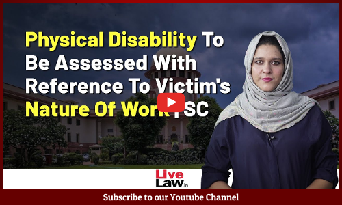 Motor Accident Claim | Physical Disability To Be Assessed As Per Victims Nature Of Work : SC [Video]