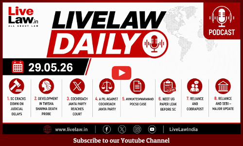 LiveLaw Daily | SC On Judicial Delays, Twisha Sharma Probe, NEET Leak & Reliance Cases and more