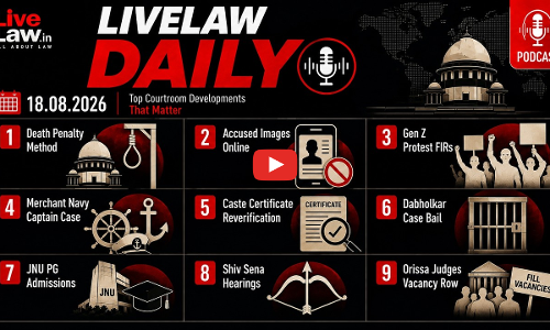 LiveLaw Daily | GenZ Protests | Missing Indian Captain | Shiv Sena | Narendra Dabholkar & More