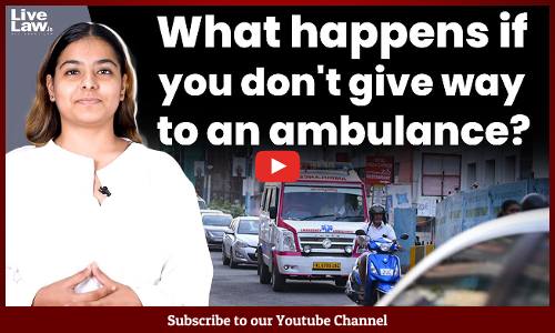 What happens if you dont give way to an ambulance? [VIDEO-HINDI]