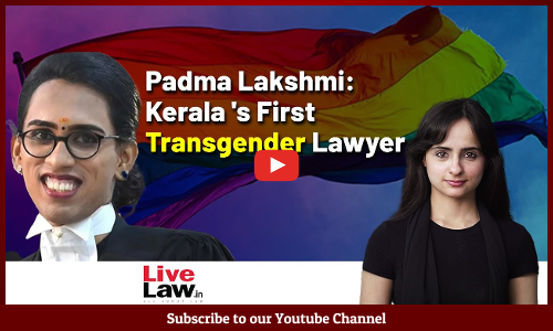 Padma Lakshmi: Kerala s First Transgender Lawyer [VIDEO]