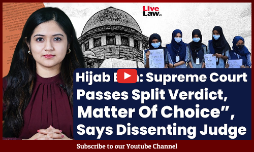 Hijab Ban: Supreme Court Passes Split Verdict, Matter Of Choice, Says Dissenting Judge [VIDEO]