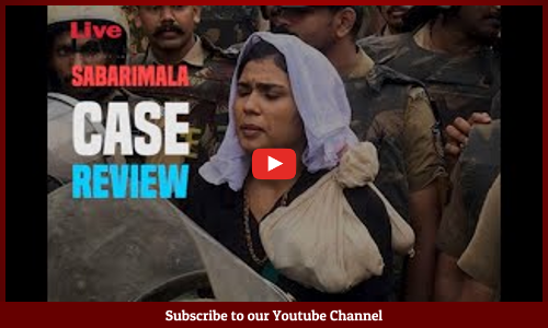 Explainer : No, SC Has Not Referred Sabarimala Review To Larger Bench