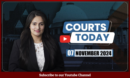 Courts Today 07.11.24:RG Kar case|2008 Malegaon Blast| Jet Airways Liquidation|Judges Pension [VIDEO]