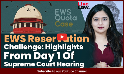 EWS Reservation Challenge: Highlights From Day 1 Of Supreme Court Hearing [Video]