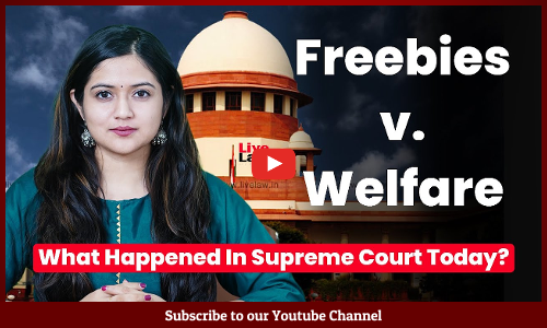 Freebies v. Welfare: What Happened In Supreme Court Today? [Video]