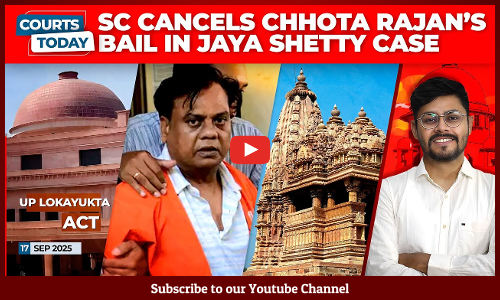 Chhota Rajan Bail | Lokayukta Act | Tax Hike For Luxury Hotels | Vishnu Idol | BSF DIG Compensation [VIDEO]