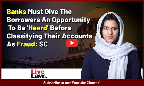 Banks Must Give The Borrowers An Opportunity To Be Heard: SC [VIDEO]