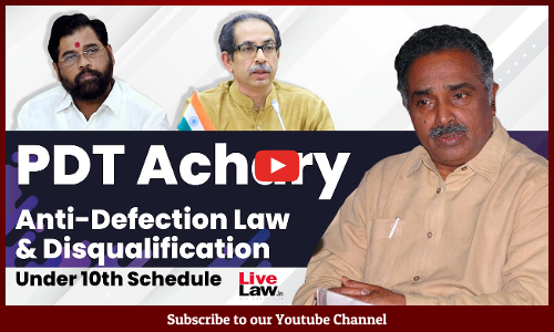 Eknath Shinde Group Has Voluntarily Given Up Shiv Sena Membership Through Their Acts : PDT Achary [Video Interview]