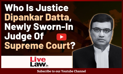 Who Is Justice Dipankar Datta, Newly Sworn-In Judge Of Supreme Court? [VIDEO]