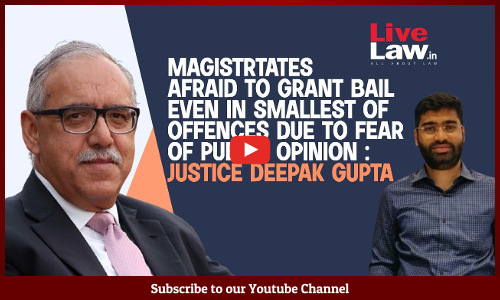 Something Amiss In Zubair Case; Worrying That Many Judges Are Scared To Grant Bail : Justice Deepak Gupta