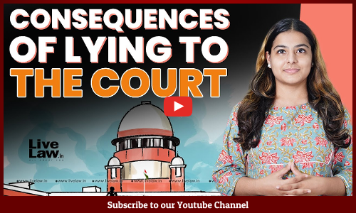Consequences Of Lying To The Court [VIDEO-HINDI]