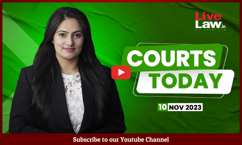 Courts Today 10.11.23:Stubble Burning | Muzaffarnagar Slapping Case | Protect Hinduism | Adani Group