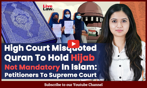 High Court Misquoted Quran To Hold Hijab Not Mandatory In Islam: Petitioners To Supreme Court: Day-3 [Video]