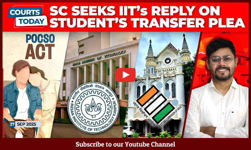 IITs Mental Health | Jharkhand HC Rebukes Lawyer | Maintainability Against Minor | Marriage & POCSO [VIDEO]